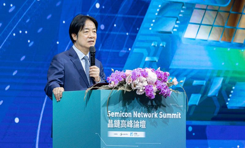 總統出席晶鏈高峰論壇開幕式　盼積極推動AI新十大建設　打造全球半導體供應鏈圖片 - 新南向政策