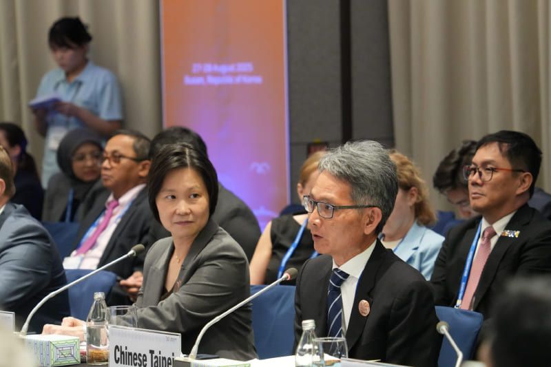 Vice Minister of Economic Affairs Lai Attends the 15th APEC Energy Ministerial Meeting, and Issues Joint Statement with Ministers of Member Economies to Deepen International PartnershipsPhotos - New Southbound Policy