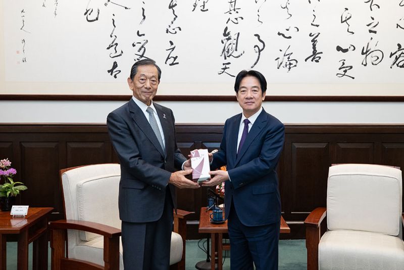 總統接見日本台灣交流協會訪團　盼持續深化臺日交流合作　為印太地區和平繁榮做出貢獻圖片 - 新南向政策