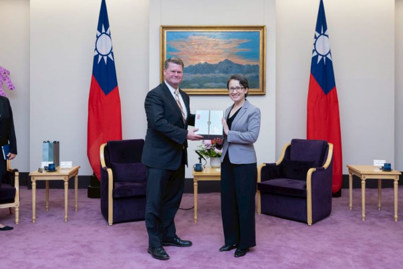 副總統接見印太安全研究所訪團　盼臺美深化合作並發展穩健互補的經貿投資關係圖片 - 新南向政策