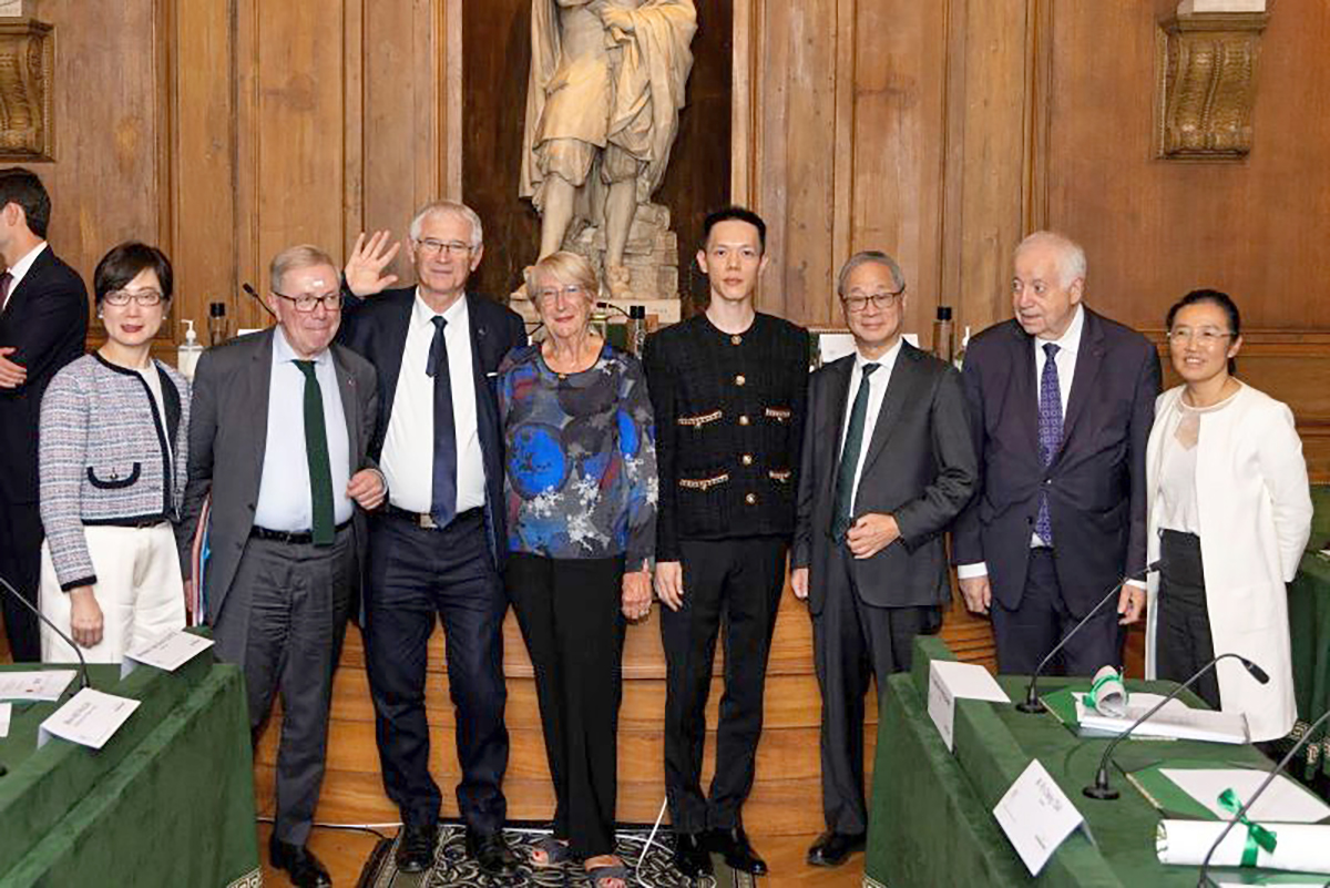 Taiwan-France Cultural Award winners honored in Paris