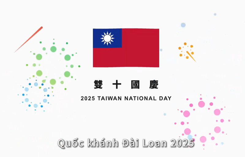 New Southbound Policy。Bộ Ngoại giao sản xuất phim ngắn “Đài Loan kiên cường”, chào mừng Quốc khánh năm 2025. (Ảnh: Bộ Ngoại giao)