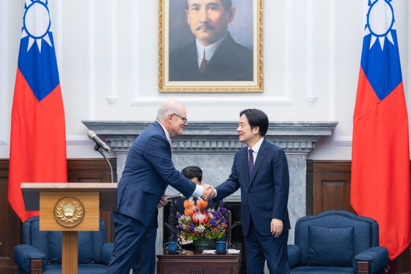 總統接見「2025台北安全對話」訪賓　盼攜手友盟國家促進印太區域民主、和平與繁榮圖片 - 新南向政策