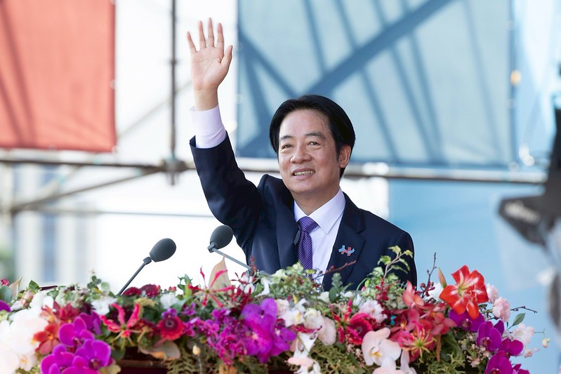 中華民国114年双十国慶祝賀式典、頼清徳総統が「変化の中 奮い立つ