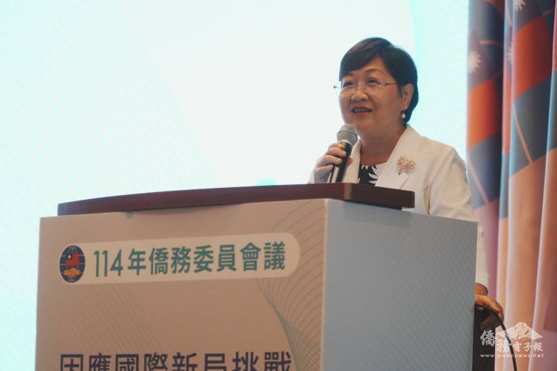 114年度僑務工作報告 徐佳青盼結合僑力再創新局圖片 - 新南向政策