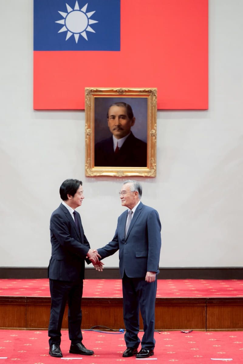 New Southbound Policy。ปธน.ไล่ชิงเต๋อ เข้าร่วม “งานแถลงข่าวในวาระก่อนการประชุมผู้นำเขตเศรษฐกิจเอเปค ประจำปี 2568”(ภาพจากทำเนียบประธานาธิบดี)