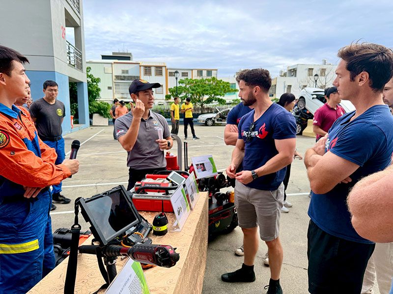工作項目。臺澳消防英雄齊聚臺東 深化山域車禍救援技術 展現臺東消防精實戰力