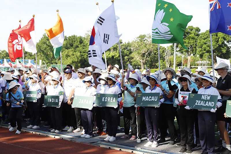 第3屆亞太盃嘉義縣國際槌球公開賽，各國競賽交流圖片 - 新南向政策