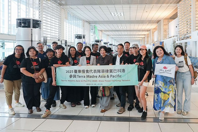 首屆亞太區域慢食年會在菲律賓 饒縣長親自帶隊出席分享餐桌上的永續臺東圖片 - 新南向政策