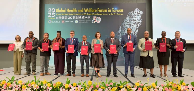 「2025臺灣全球健康福祉論壇」簽署聯合聲明 建立全球衛生外交里程碑圖片 - 新南向政策