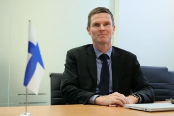 台、芬加分，幸福滿分 芬蘭商務辦事處代表 Lauri Raunio。新南向政策圖片