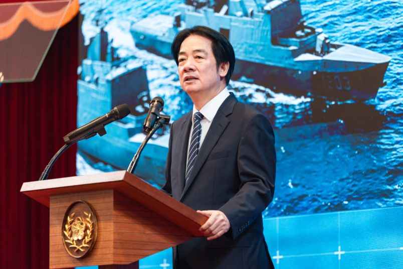 President Lai holds press conference on national security action plans to safeguard democratic TaiwanPhotos - New Southbound Policy