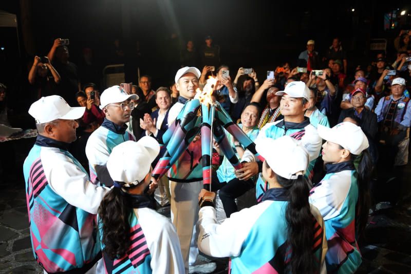 2025世界原住民族傳統運動會聖火於屏東引燃 臺灣將以文化與競技迎接 1100 名國內外原住民選手圖片 - 新南向政策