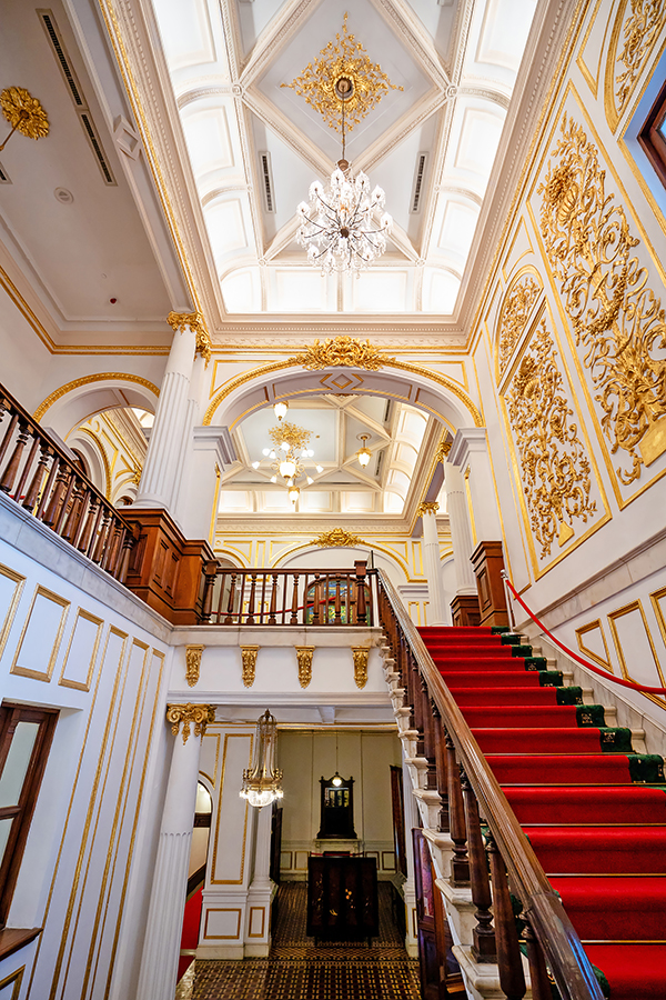 The main staircase (Photo by Chin Hung-hao)