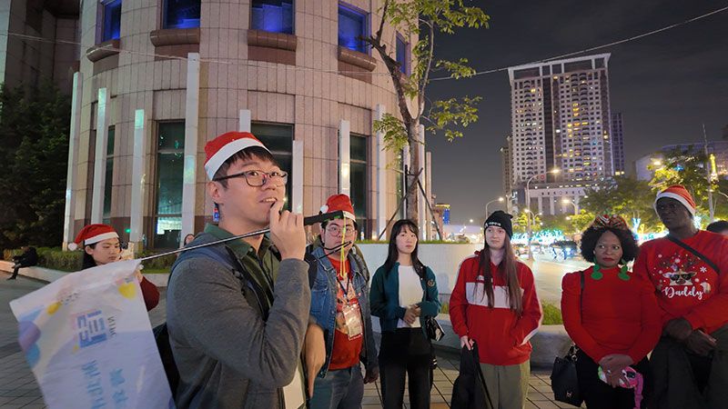 耶誕城化身外交舞台 新北青年展現國際交流力圖片 - 新南向政策