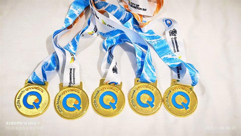 賀！彰德國中羅允呈勇奪昆士蘭公開賽桌球5冠王 彰化之光閃耀國際圖片 - 新南向政策