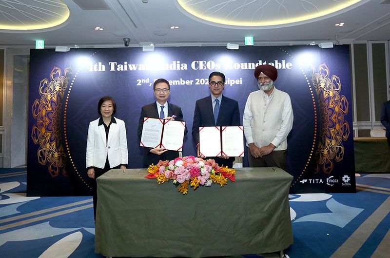 第四屆臺灣印度CEO圓桌論壇於臺北辦理 臺印度企業領袖齊聚 拓展合作新動能圖片 - 新南向政策