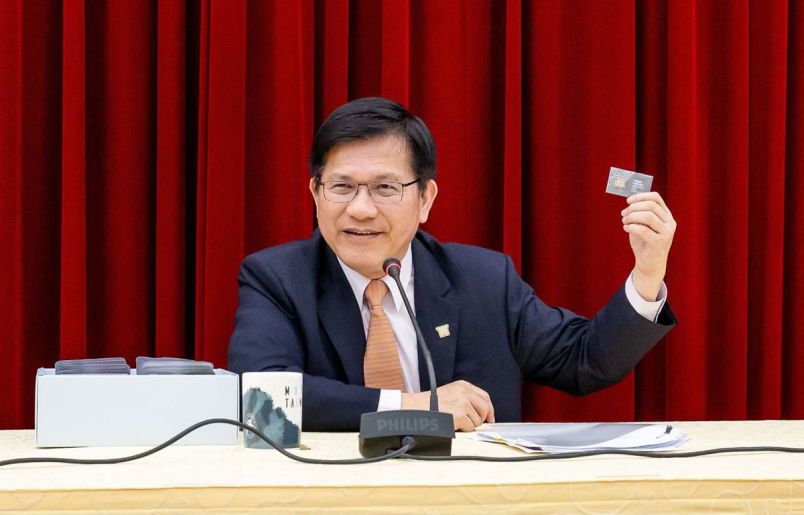 外交部長林佳龍接見國際媒體記者團 剖析台海局勢與全球民主供應鏈布局圖片 - 新南向政策