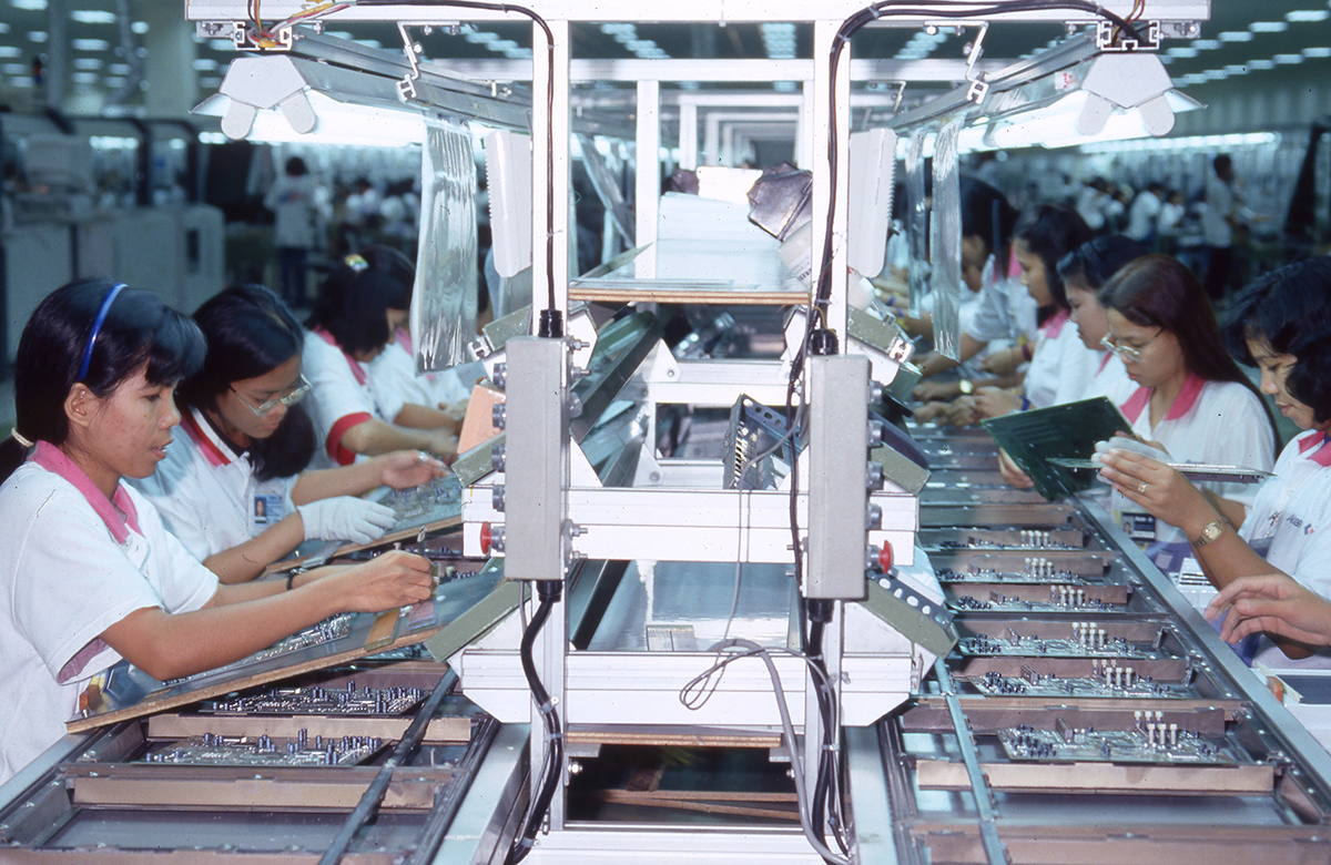Acer Inc.’s plant in the Subic Bay Freeport Zone reflects growing bilateral industrial collaboration in electronics and supply-chain development.
(Photo by Huang Chung-hsin)