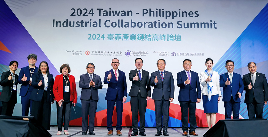 Officials and industry leaders from Taiwan and the Philippines gather at Taipei’s Howard Plaza Hotel for the 2024 summit. (Photo Courtesy of Steve Chien )