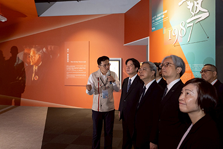 President Lai Ching-te’s Nov 2025 visit in advance of the official opening highlighted the administration’s pledge to uphold transparency and transitional justice as pillars of democratic governance. (Courtesy of Presidential Office)