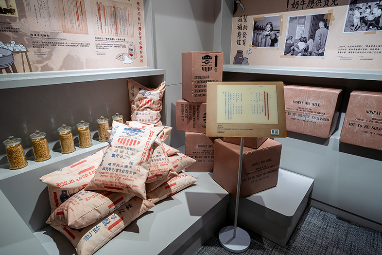 Rice, flour and other food aid from the U.S. prove pivotal to rebuilding daily life in the 1950s.