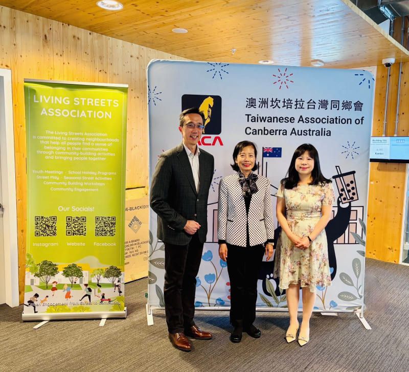 徐大使出席朱玉鳳大使「文明與文字-人之所需」講座 推動文化交流與學術分享圖片 - 新南向政策