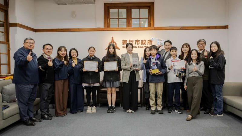 竹市學子科技競賽國際奪冠　高虹安市長表揚肯定科技創新力圖片 - 新南向政策