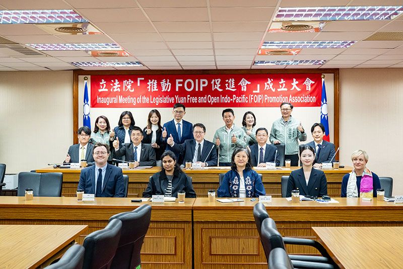 立法院張裕榮副秘書長出席「立法院推動FOIP促進會」成立大會圖片 - 新南向政策