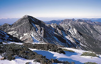 The stark beauty on display at Shei-Pa National Park draws adventurous hikers and climbers. (Courtesy of NPS)