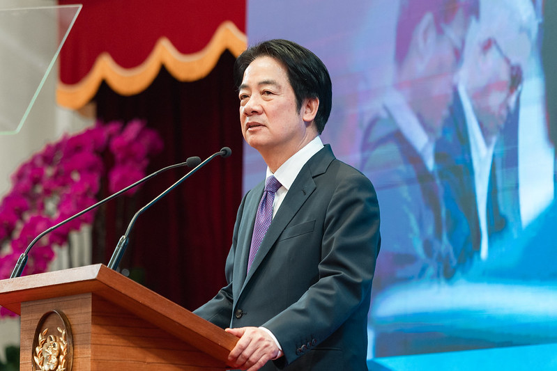 New Southbound Policy。ปธน.ไล่ชิงเต๋อ ผู้นำไต้หวัน ทำหน้าที่เป็นประธานในงานแถลงข่าว “การเสวนาพันธมิตรเพื่อความมั่งคั่งทางเศรษฐกิจไต้หวัน-สหรัฐฯ” (EPPD) (ภาพจากทำเนียบประธานาธิบดี)