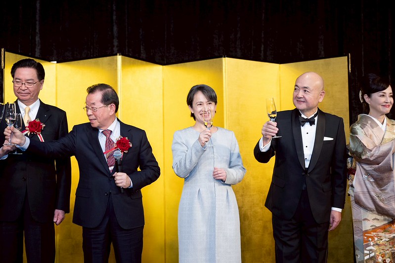 蕭美琴副総統が日本の「天皇誕生日祝賀レセプション」に出席、台日連携