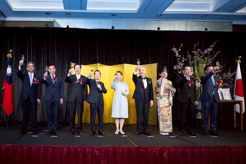 蕭美琴副総統が日本の「天皇誕生日祝賀レセプション」に出席、台日連携