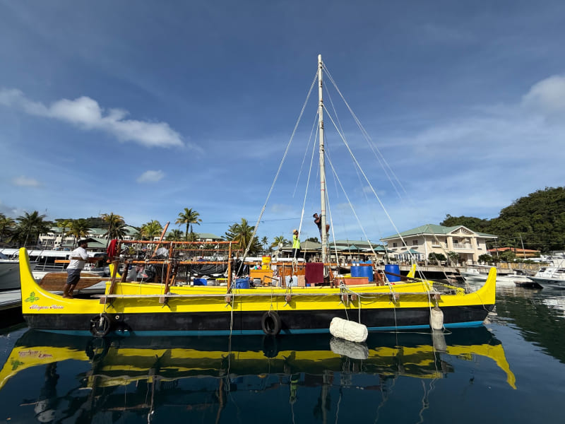 Palauan sailing boat to stop in Taiwan during Pacific tour