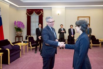VP Hsiao receives Finnish parliamentary delegation