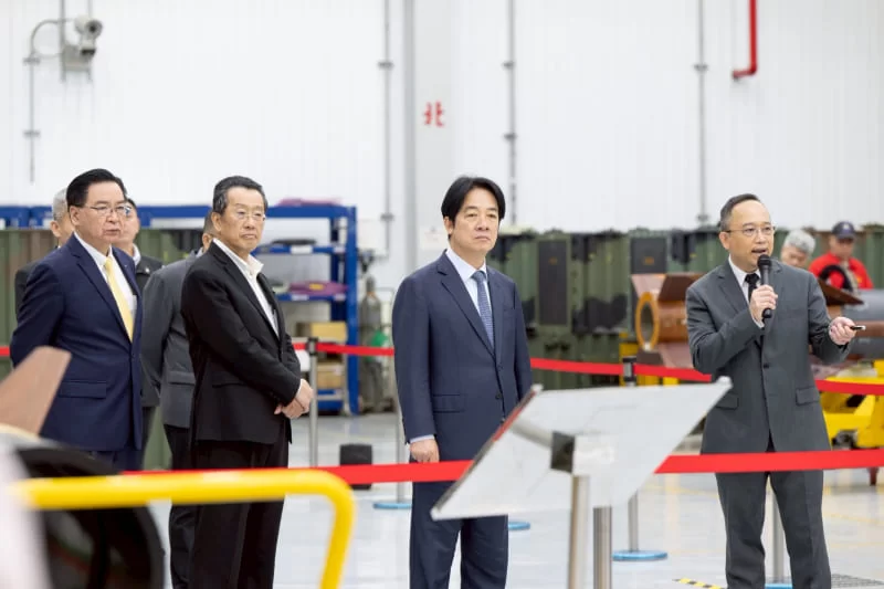 President Lai appraises R&D progress at NCSIST