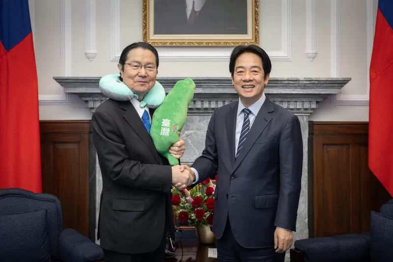 President Lai meets Japan-Taiwan Friendship Association Chairman Eto Seishiro