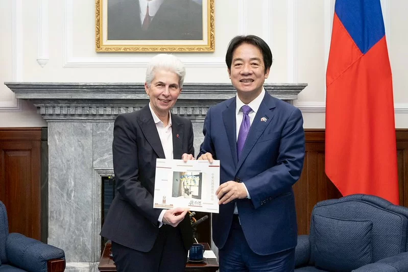 President Lai receives EP delegation - Taiwan Today