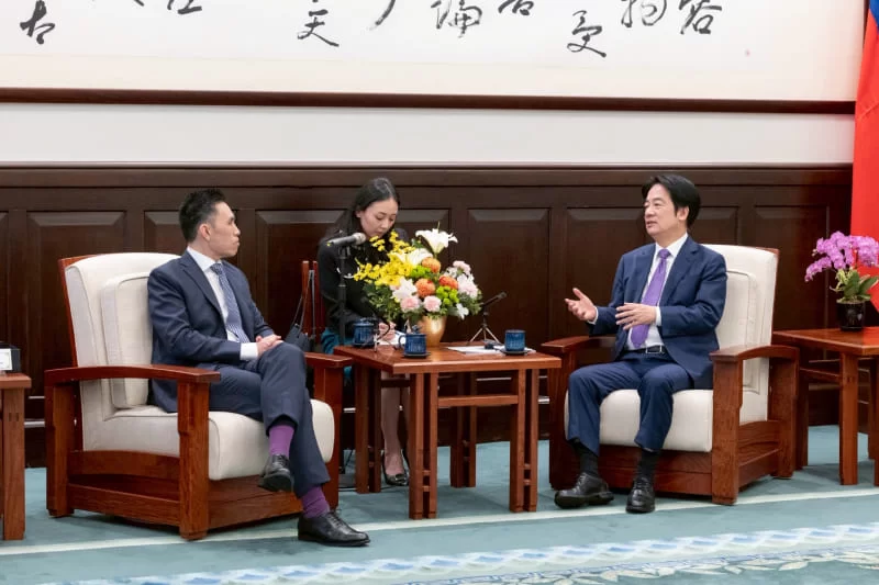 President Lai meets Global Taiwan Institute media delegation