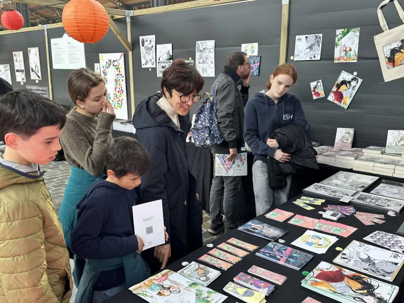 Taiwanese manga displayed at Belgian book fair