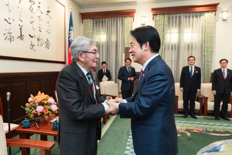 President Lai meets British-Taiwanese All-Party Parliamentary Group delegation