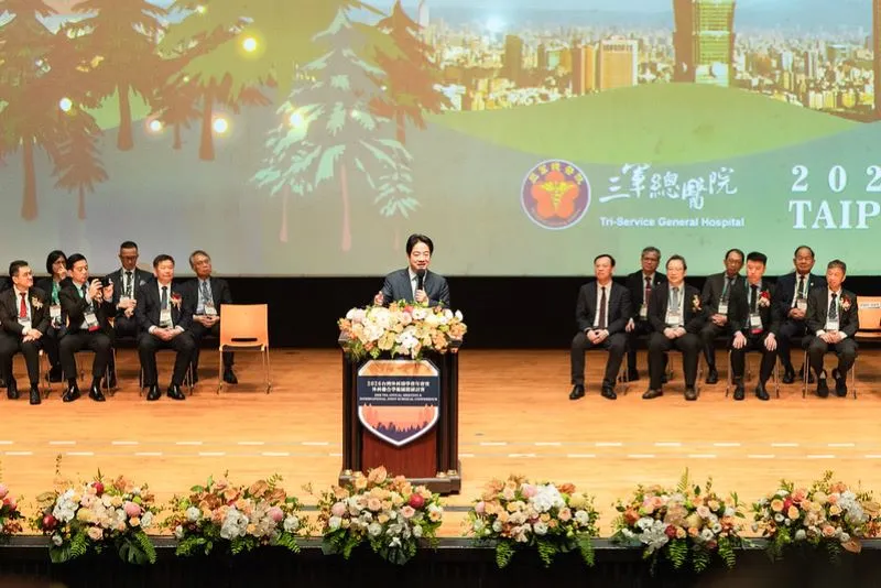 President Lai addresses international surgical forum - Taiwan Today