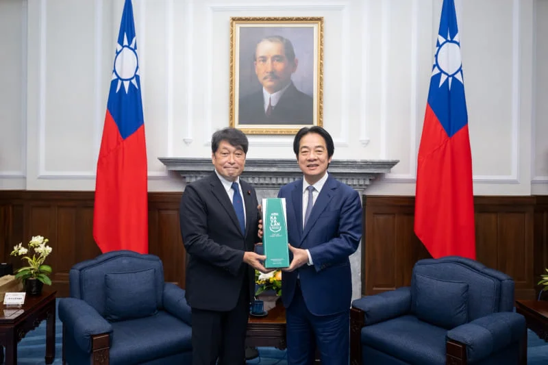 President Lai receives Japanese parliamentary delegation