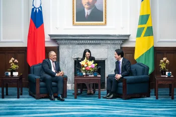 President Lai receives St. Vincent and the Grenadines prime minister