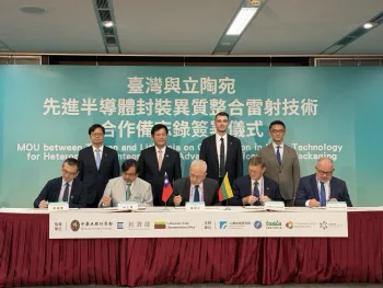 Taiwan, Lithuania expand laser technology cooperation