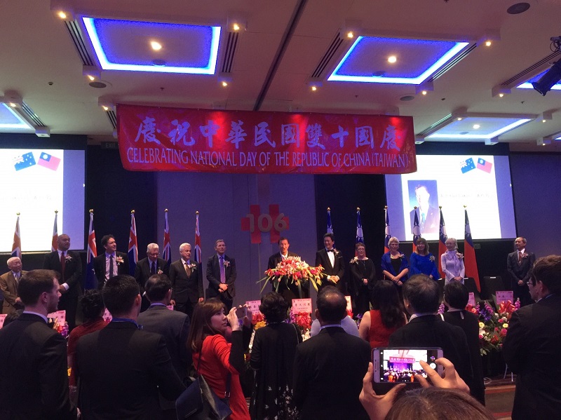 與會貴賓齊唱紐西蘭毛利友誼情歌