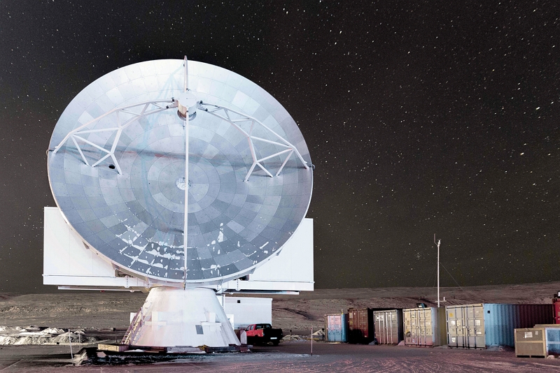 The Greenland Telescope (courtesy of ASIAA)