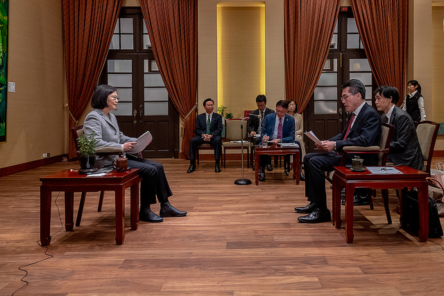 Kami berharap seluruh dunia dapat memahami pentingnya keberadaan Taiwan, menghargai keberadaan Taiwan, dan memberikan dukungan kepada Taiwan.