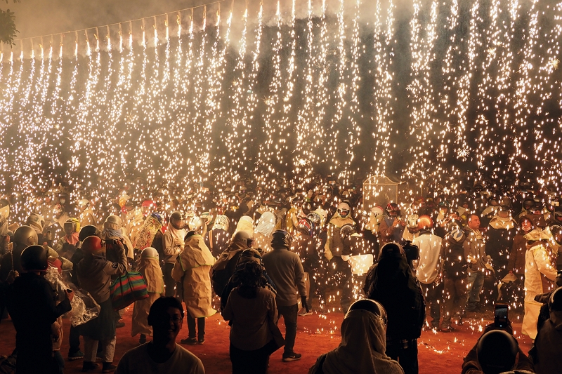 Yanshui Beehive Fireworks Festival (Tainan City) (photo by Jimmy Lin)(1)