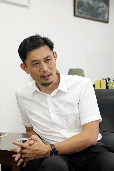 宜蘭縣政府教育處處長王泓翔表示,培育三級人才,做到無縫接軌,以進軍奧運為目標。